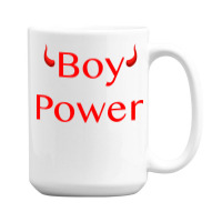 Art Boy Power My Favorite People 15 Oz Coffee Mug | Artistshot