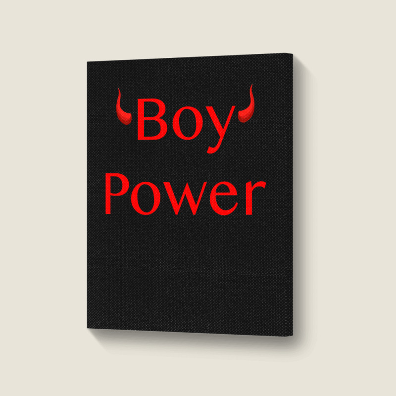 Art Boy Power My Favorite People Portrait Canvas Print | Artistshot