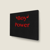 Art Boy Power My Favorite People Landscape Canvas Print | Artistshot