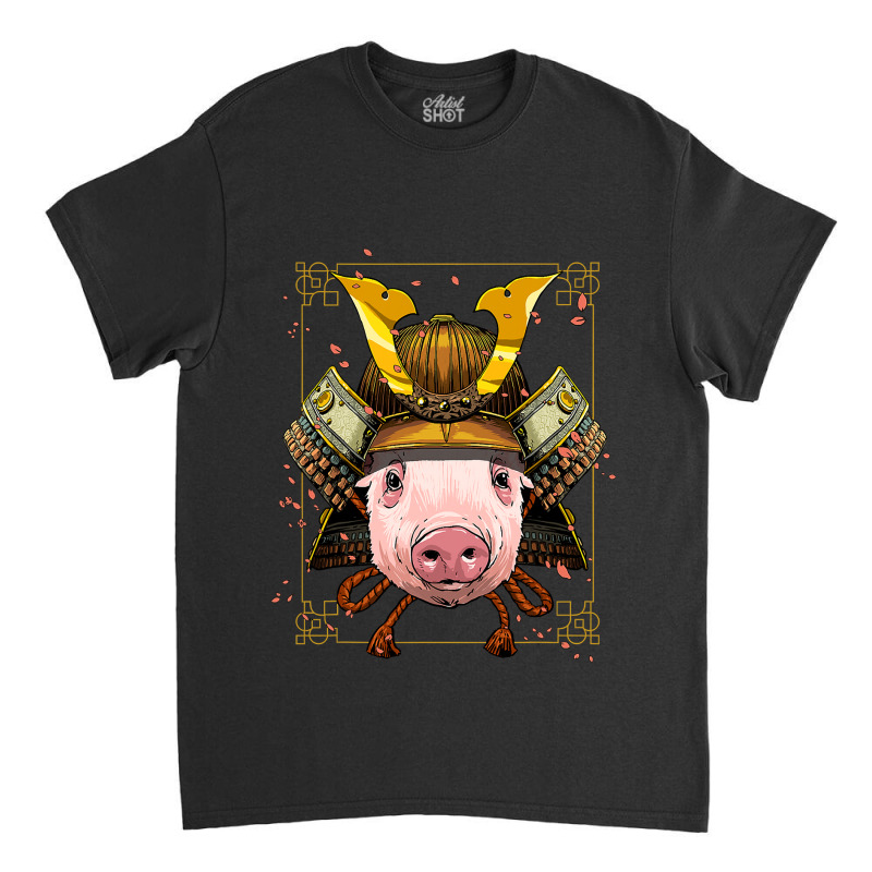 Samurai Pig Warrior Samurai Lovers 3 Classic T-shirt by permad | Artistshot