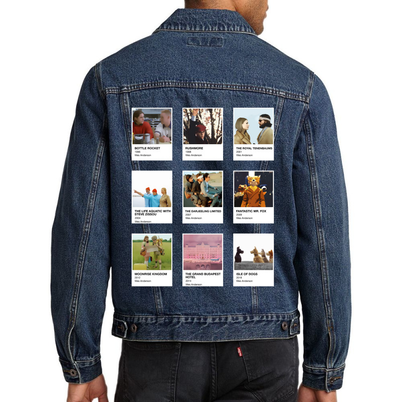 Retro Vintage Moonrises Mens My Favorite Men Denim Jacket by Postifull-Decals | Artistshot