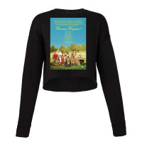 Vintage Classic Cartoon  Coming-of-age Womens Music Cropped Sweater | Artistshot