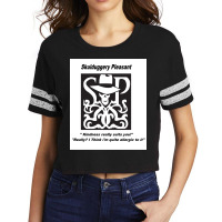 Call Me Skulduggery Poster Retro Scorecard Crop Tee | Artistshot