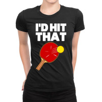 Cool Table Tennis Design For Men Women Game Ping Pong Lovers T Shirt Ladies Fitted T-shirt | Artistshot