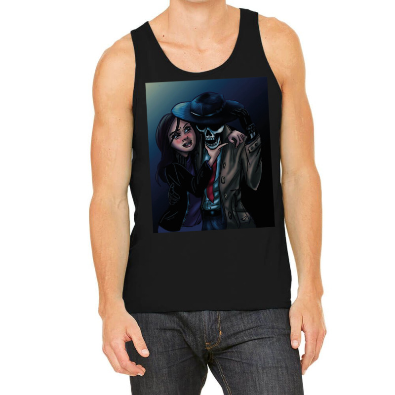 My Favorite People Skulduggery Painting Tank Top by ArtistConner | Artistshot