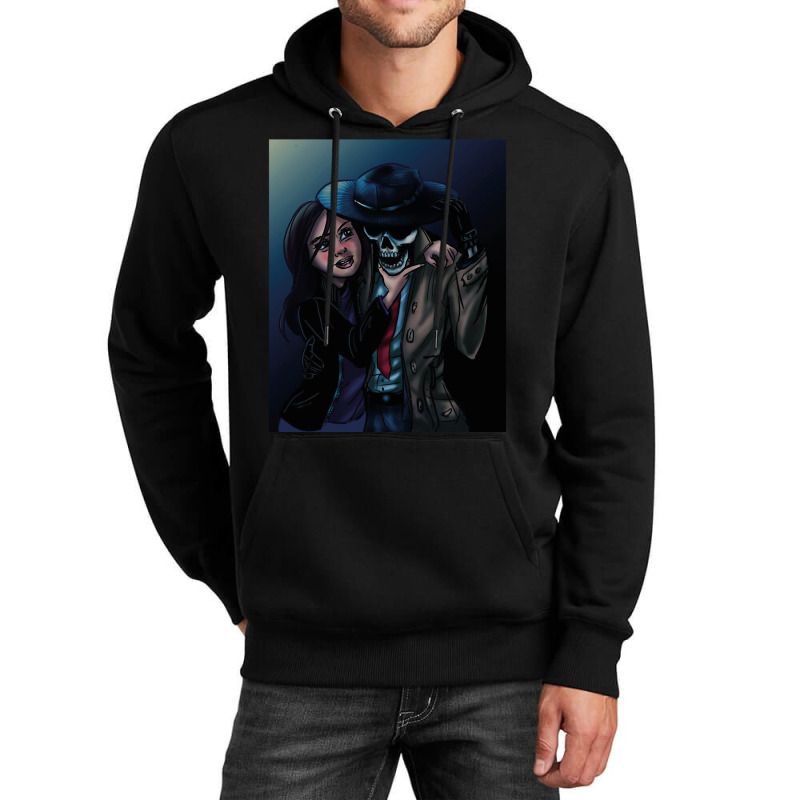 My Favorite People Skulduggery Painting Unisex Hoodie by ArtistConner | Artistshot