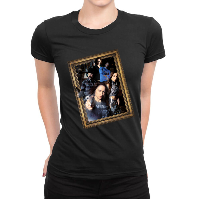 Call Me Wynonna Earp Retro Ladies Fitted T-Shirt by ArtistKyleigh | Artistshot