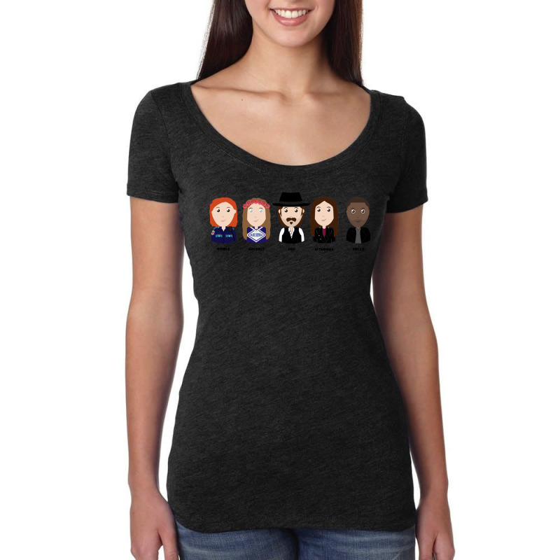 Graphic Wynonna Earp Call Me Women's Triblend Scoop T-shirt by ArtistKyleigh | Artistshot