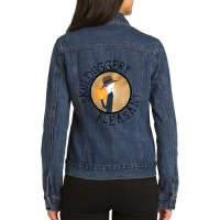 Art Skulduggery Pleasant Lover Gifts Ladies Denim Jacket | Artistshot