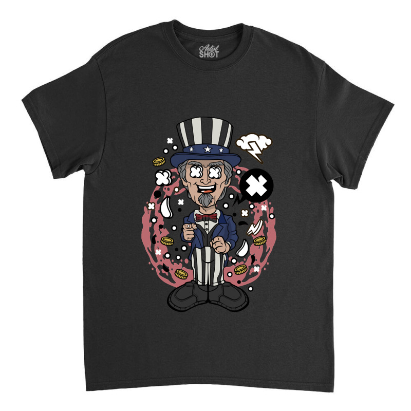 Uncle Sam My Favorite People Classic T-shirt by ArtistTalia | Artistshot