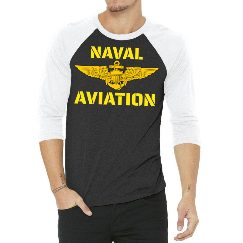 Naval Aviation At Its Best. Perfect For Military Veterans. Pullover Ho 3/4 Sleeve Shirt by husserllpr | Artistshot