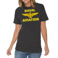 Naval Aviation At Its Best. Perfect For Military Veterans. Pullover Ho Vintage T-shirt | Artistshot