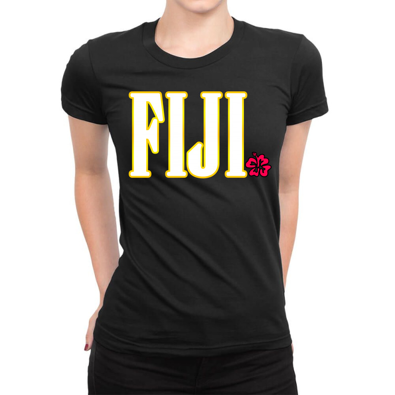 Fiji Ladies Fitted T-Shirt by autlu2024 | Artistshot