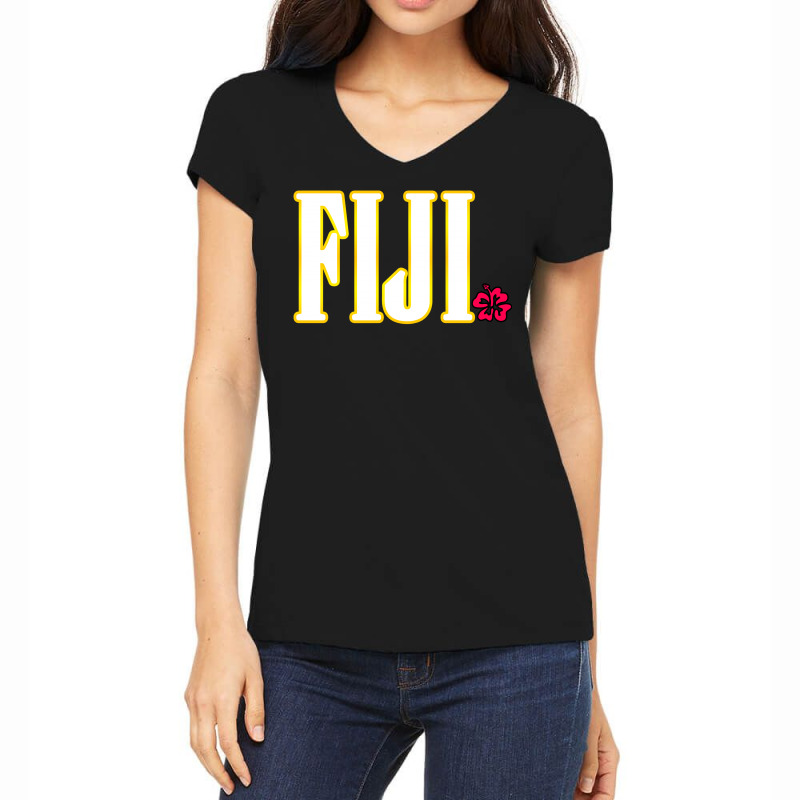 Fiji Women's V-Neck T-Shirt by autlu2024 | Artistshot