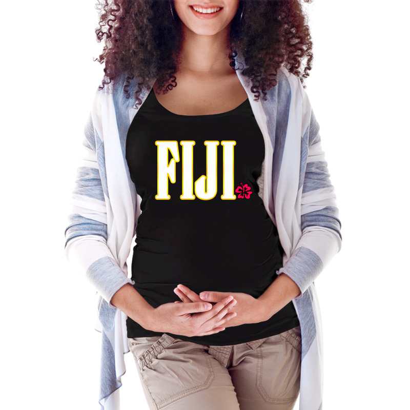 Fiji Maternity Scoop Neck T-shirt by autlu2024 | Artistshot