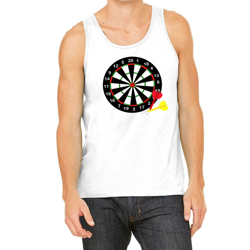 The Dartboard Tank Top by dxart77 | Artistshot