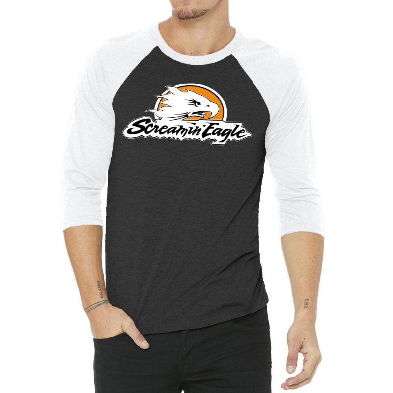 The Screaming Eagle 3/4 Sleeve Shirt | Artistshot