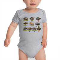 Top Ten Best Ww2 Tanks Panzer Iv Tiger Ii T 34 Pullover Hoodie Baby Bodysuit | Artistshot