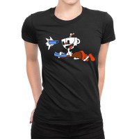 Graphic Vintage  Run Art Characters Day Gift Ladies Fitted T-shirt | Artistshot