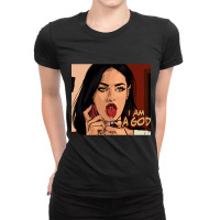 Vintage Graphic  Mortuary Films Characters My Favorite People Ladies Fitted T-shirt | Artistshot