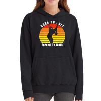 Born To Golf Forced To Work Golfing Golf Course Golfer Clubs Premium Vintage Hoodie | Artistshot