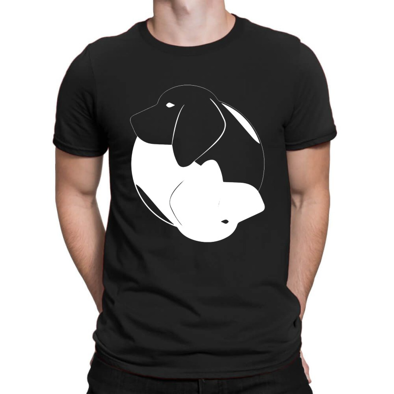 Yin Yang Beagle Funny T-shirt | Artistshot