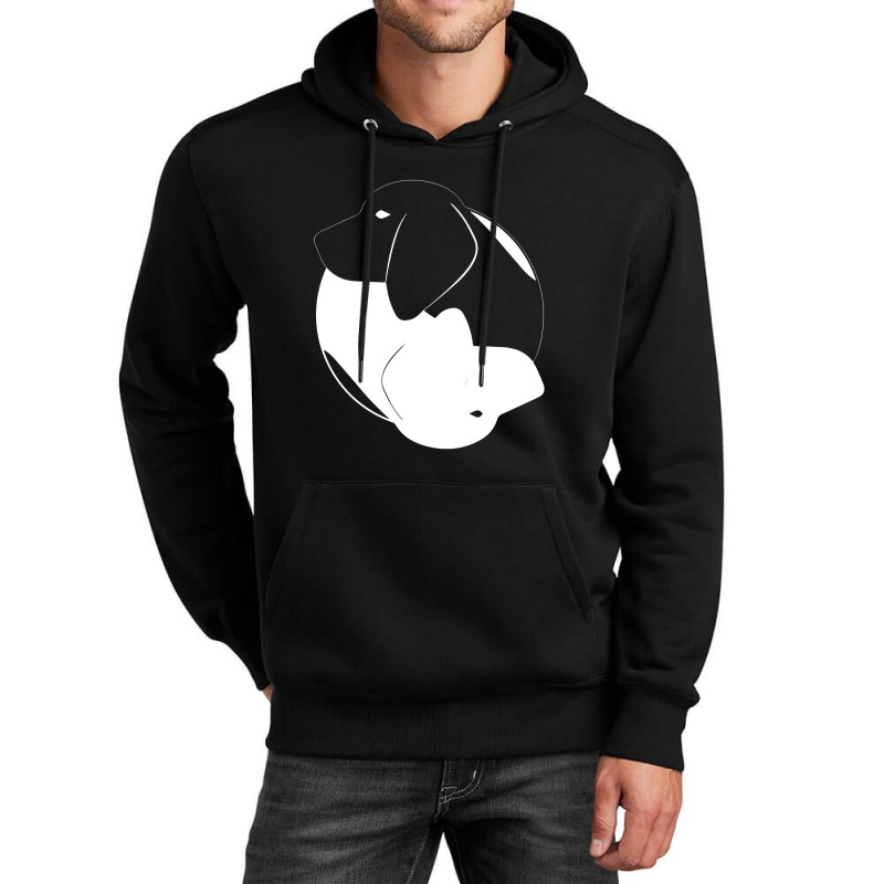 Yin Yang Beagle Funny Unisex Hoodie | Artistshot