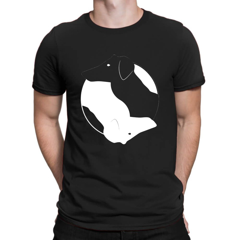 Yin Yang Greyhound Funny T-shirt | Artistshot