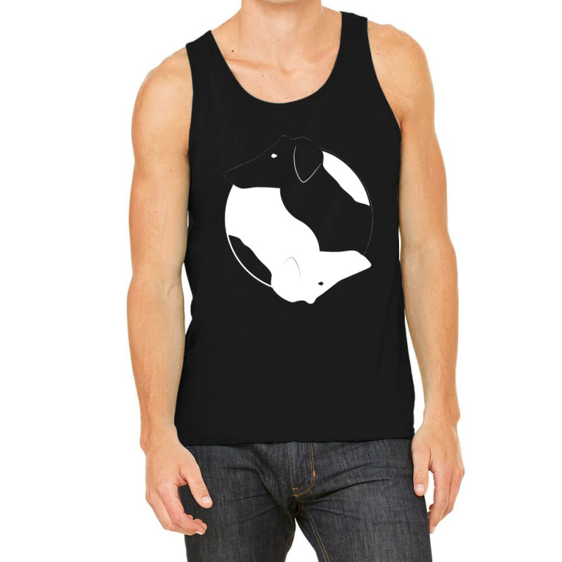 Yin Yang Greyhound Funny Tank Top | Artistshot