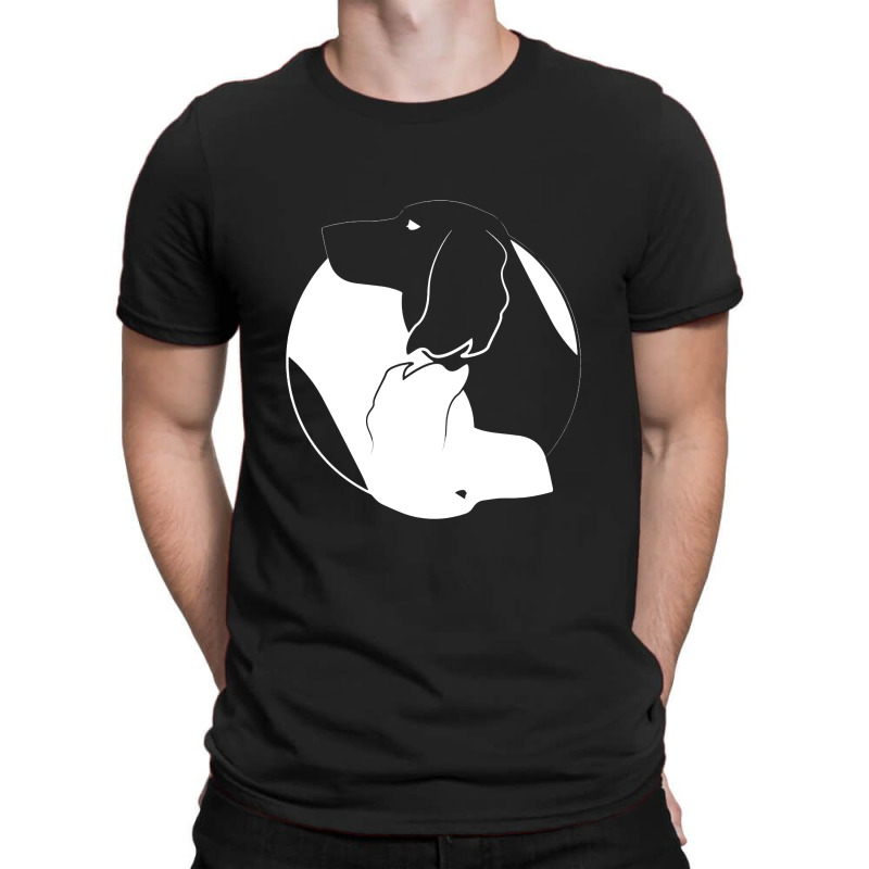 Yin Yang Irish Setter Funny T-shirt | Artistshot