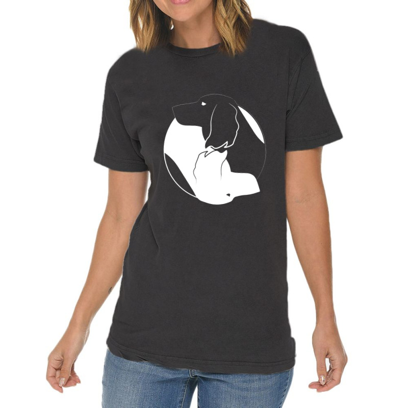 Yin Yang Irish Setter Funny Vintage T-shirt | Artistshot