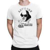 Let's Get Literatur T-shirt | Artistshot