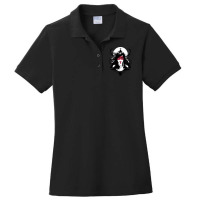 Graphic Picture  Indian Chief Design Character Funny Gifts Men Ladies Polo Shirt | Artistshot