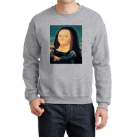 Mona Lisa Crewneck Sweatshirt | Artistshot