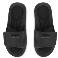 Gifts Idea Blue Cute Bloods Mens Womens Slide Sandal | Artistshot