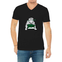 Drayton Valley Thunder V-neck Tee | Artistshot