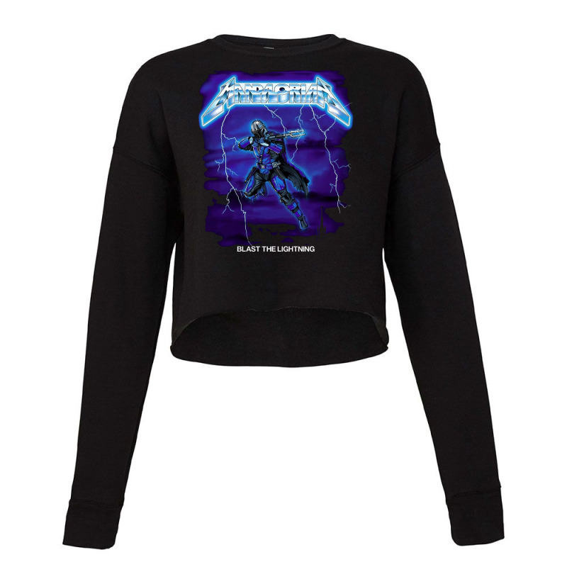 Blast The Lightning Cropped Sweater by Robertos | Artistshot