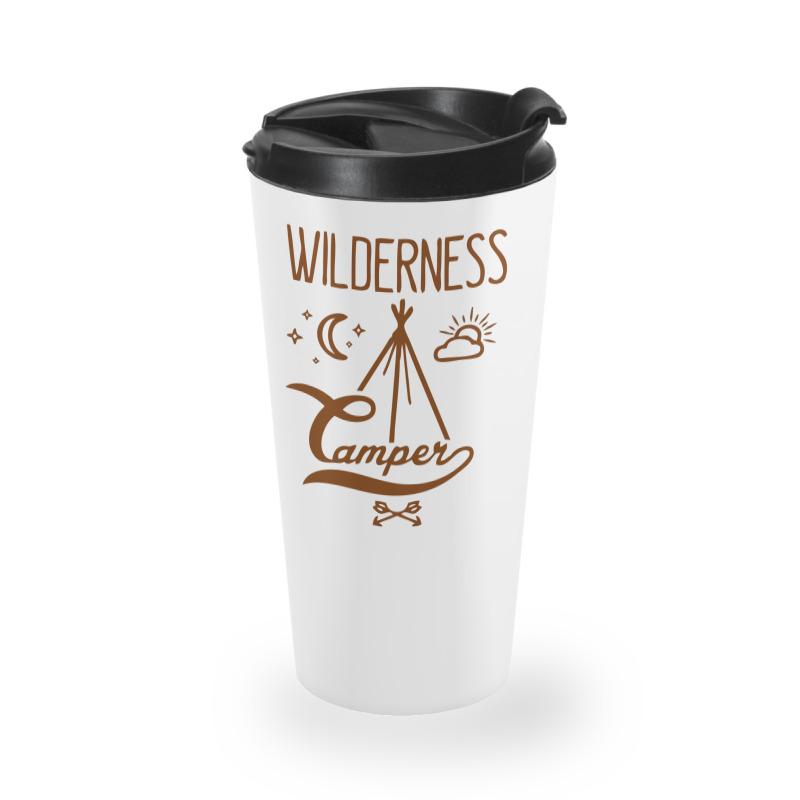 Wilderness Camper Travel Mug | Artistshot