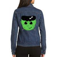 Retro Vintage  Scare Film Movie Character Mens Funny Ladies Denim Jacket | Artistshot