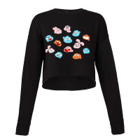 Mask Skater Gumball Day Gift Cropped Sweater | Artistshot