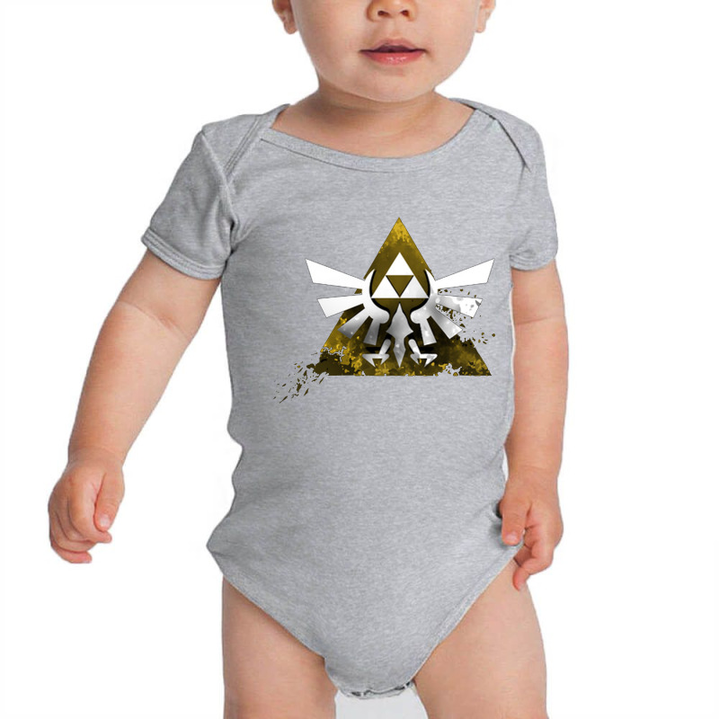 Tri Force Baby Bodysuit by Satiusa | Artistshot