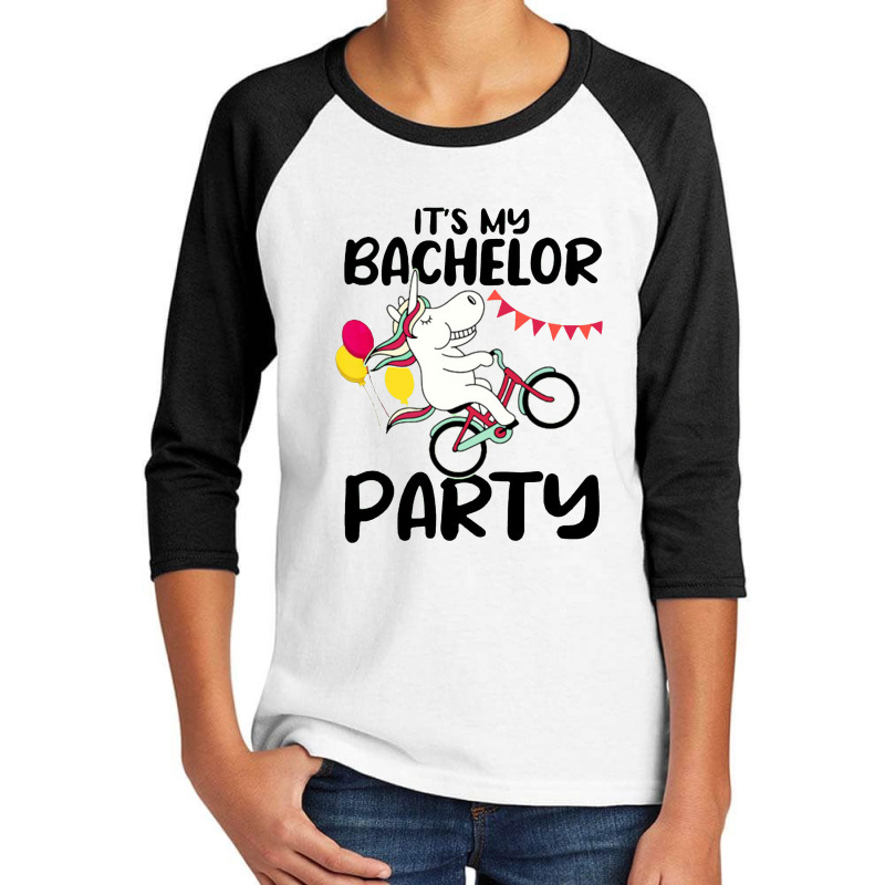 It's My Bachelor Party For Groom Naughty Funny 2 Youth 3/4 Sleeve | Artistshot