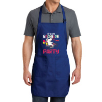 It's My Bachelor Party For Groom Naughty Funny Full-length Apron | Artistshot