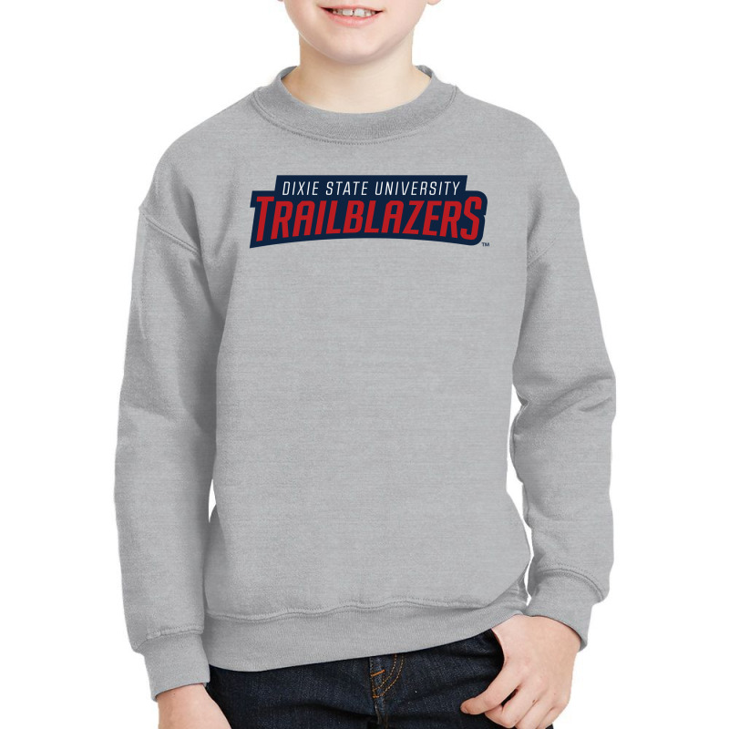 Trailblazers Wordmark Youth Sweatshirt by bhadra | Artistshot