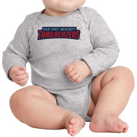 Trailblazers Wordmark Long Sleeve Baby Bodysuit | Artistshot