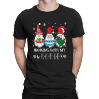 Hanging With My Gnomies Funny Christmas Garden Gnome Ugly T Shirt T-shirt | Artistshot