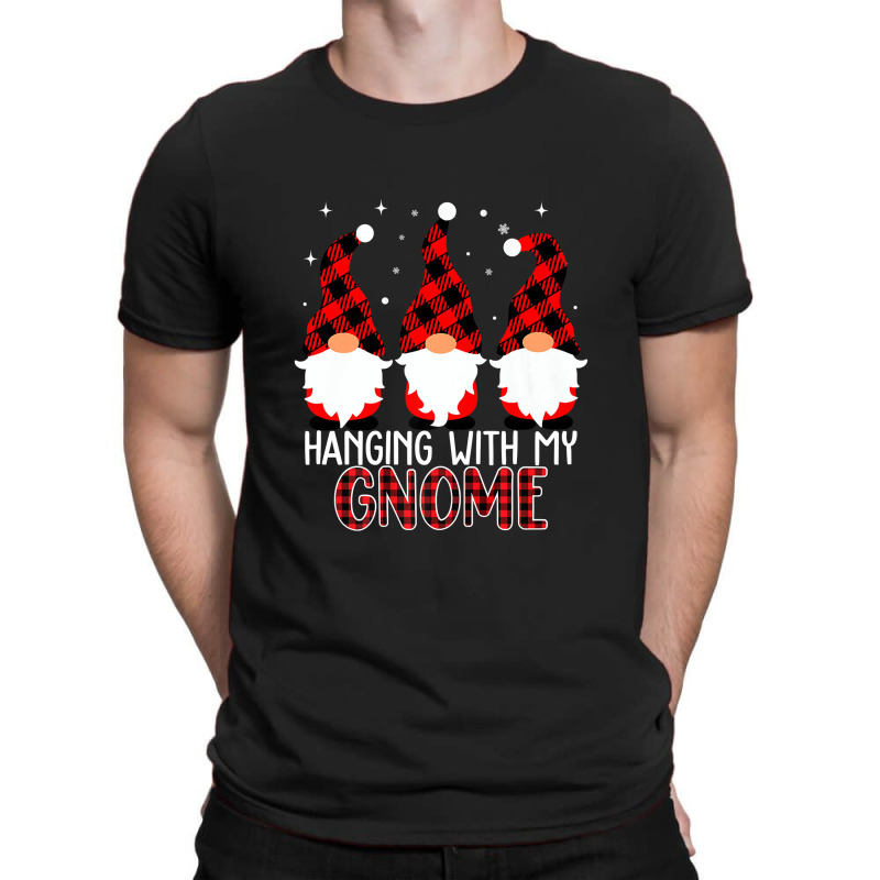 Hanging With My Gnomies Funny Garden Gnome Premium T Shirt Copy T-shirt | Artistshot