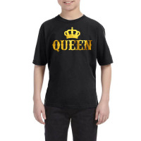 Queen Gold Couple Youth Tee | Artistshot