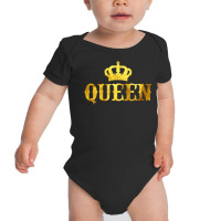 Queen Gold Couple Baby Bodysuit | Artistshot