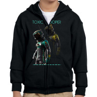 Toxic Trooper Youth Zipper Hoodie | Artistshot